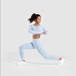 GYMSHARK Fleur Texture Leggings